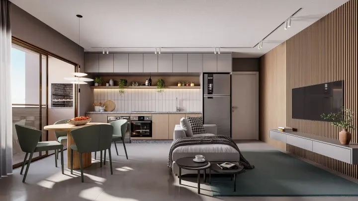 Alameda Dom Bosco · Apartamento 1405