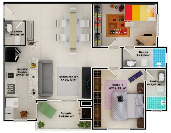 Edifício Maria Vitória · Apartamento 801
